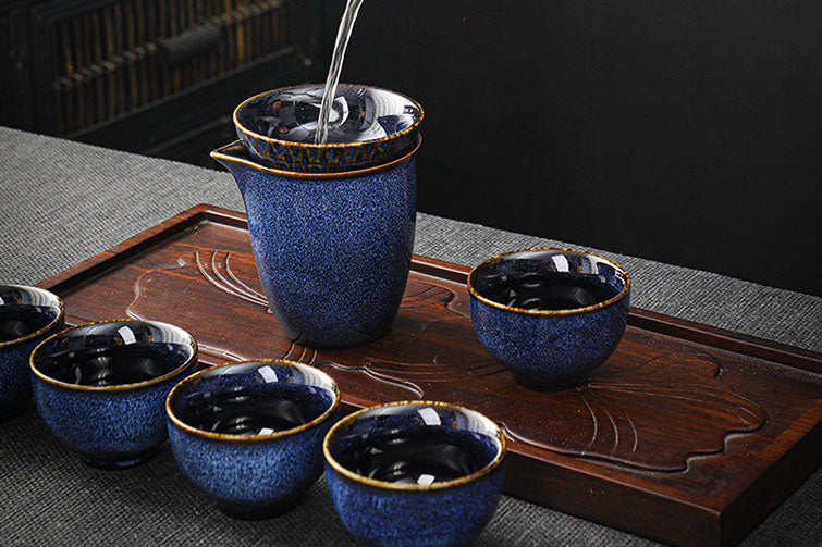 The Intricate Process of Crafting Ceramic Tea Sets