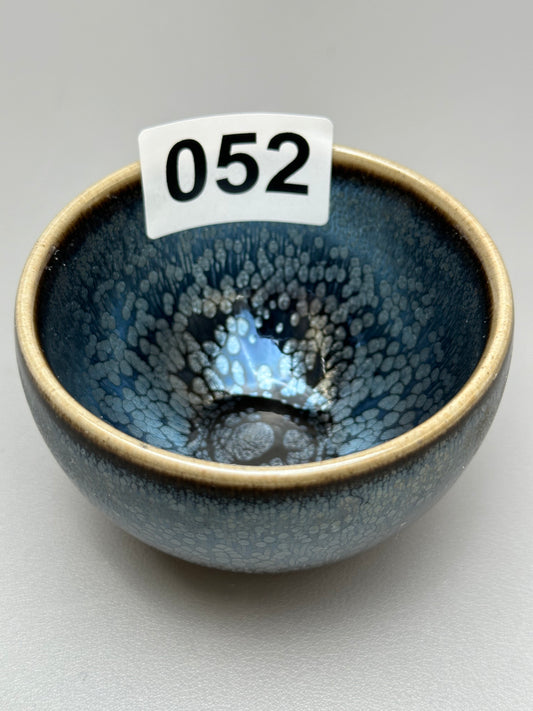 Blue Silver Oil Drop Cup（052）