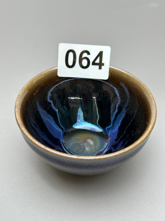 Blue Oil Drop Cup(064)