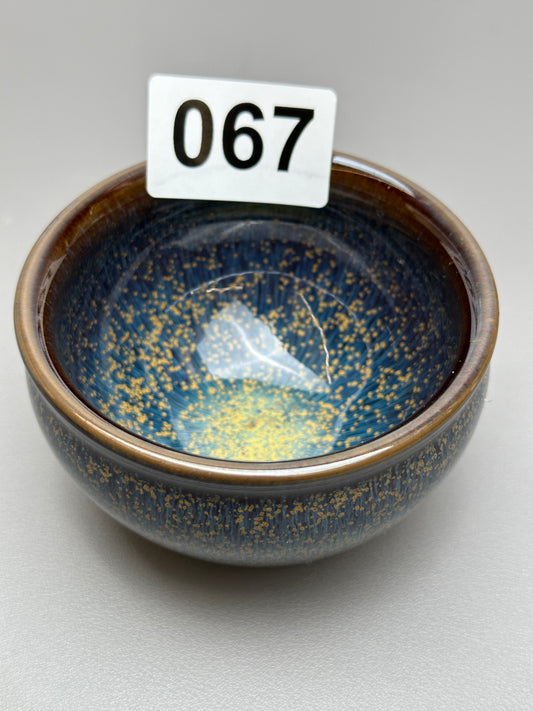 Blue Spotted Cup(067)